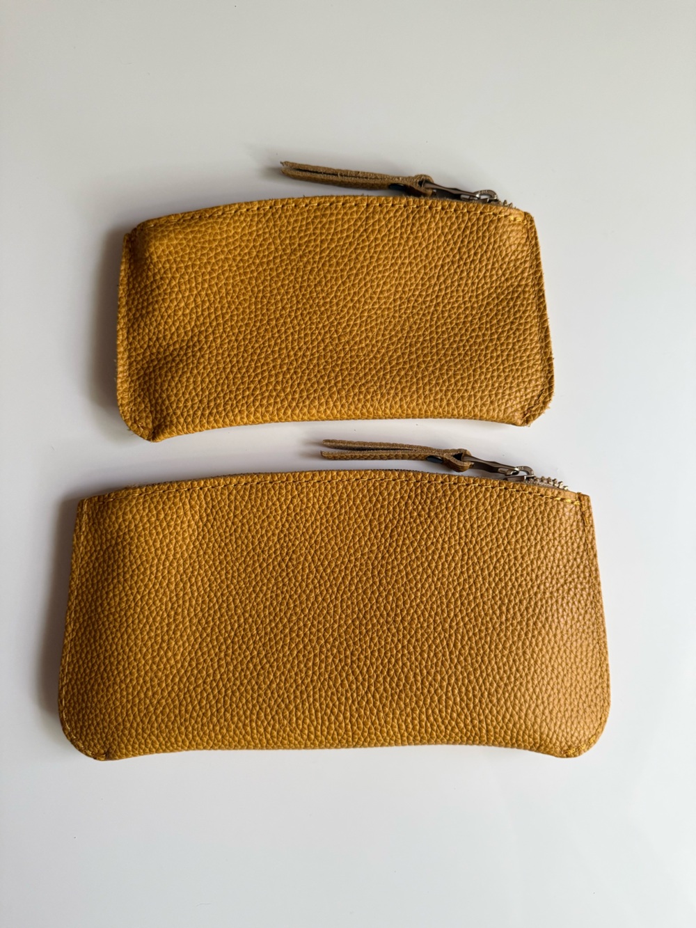 Portland Leather Sunshine Canoe Zip Pouch Set - Picture 2 of 5